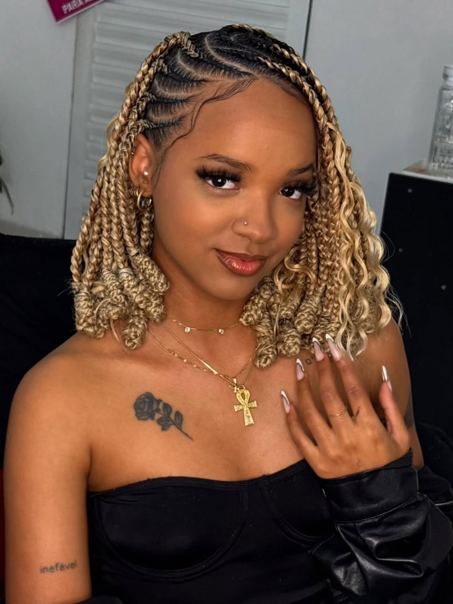 French Curl Braids